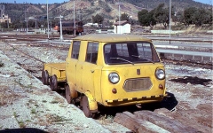 Rivarossi HR9006S - H0 - Draisine Fiat 500 mit Anhänger, FS, Ep. IV - DC-Sound